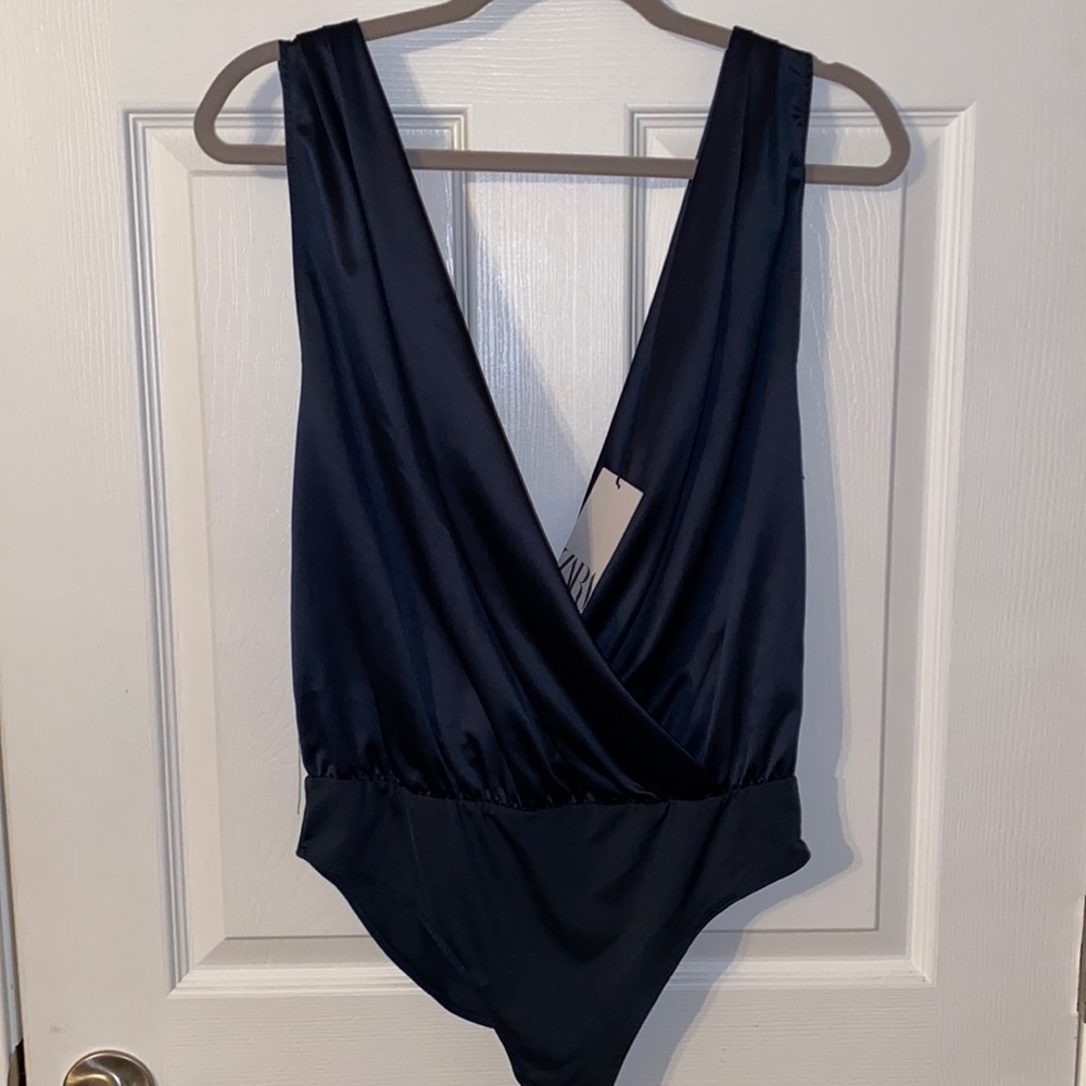 Zara Satin Bodysuit